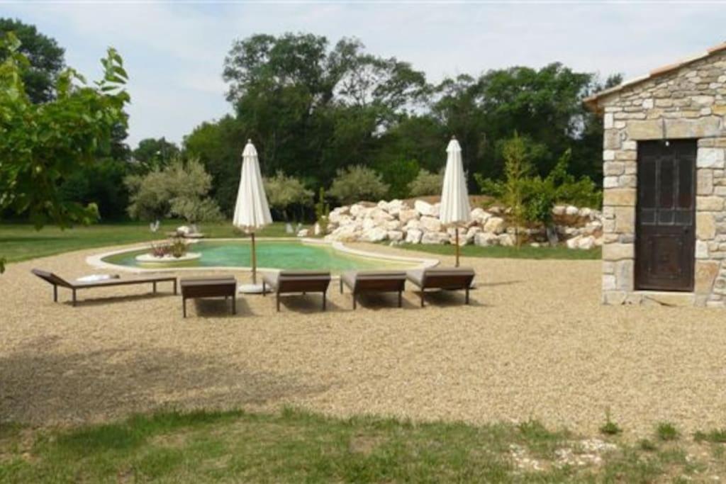 Gite De Charme 80 M², Piscine, Proche D'Uzes. Vezenobres Kültér fotó